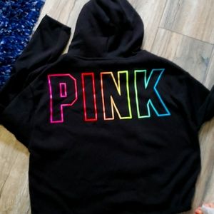 NWOT Victoria Secret Pink Crop Sweater